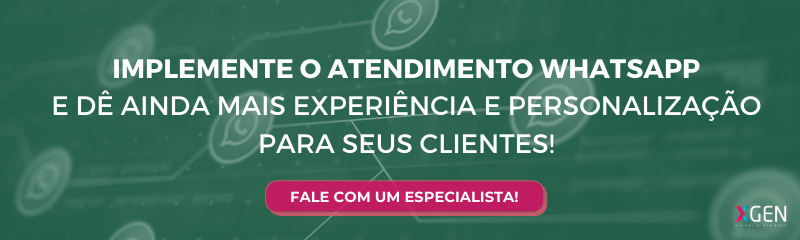 Atendimento whatsapp - Fale com especialista!